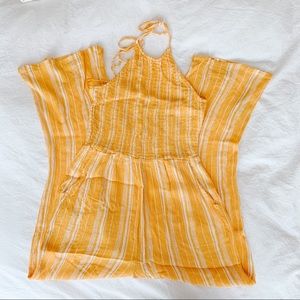 patrons of peace | yellow jumpsuit